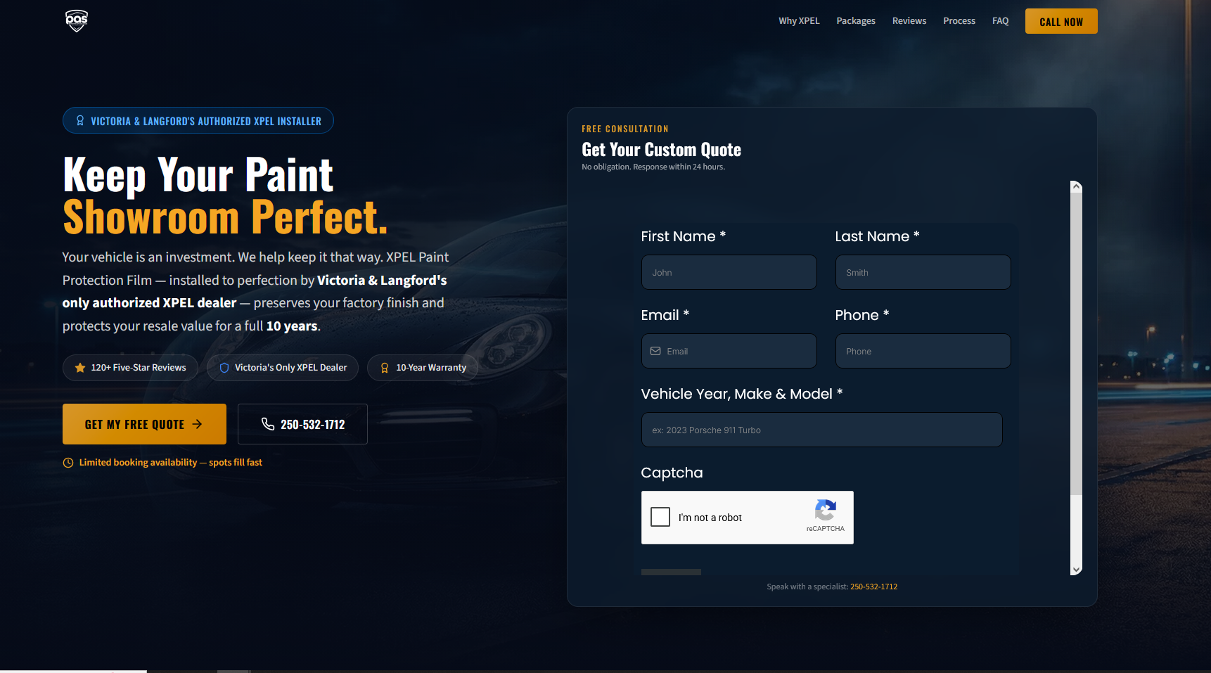 Protective Auto Solutions — PPF